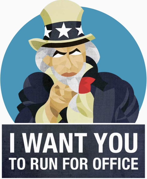 I want you to run for office